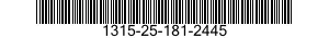 1315-25-181-2445  1315251812445 251812445