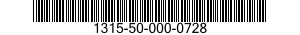 1315-50-000-0728 CARTRIDGE,81 MILLIMETER,PRACTICE 1315500000728 500000728