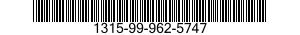 1315-99-962-5747  1315999625747 999625747