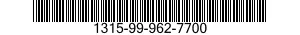 1315-99-962-7700  1315999627700 999627700