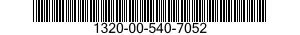 1320-00-540-7052 PROJECTILE,6 INCH 1320005407052 005407052