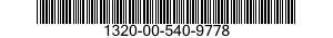 1320-00-540-9778  1320005409778 005409778