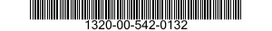 1320-00-542-0132 CHARGE,PROPELLING,8 INCH 1320005420132 005420132