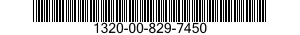1320-00-829-7450 CORNER SUPPORT AND BEARING PLATE 1320008297450 008297450