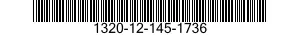 1320-12-145-1736 PROJECTILE,175 MILLIMETER 1320121451736 121451736