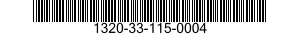 1320-33-115-0004 PROJECTILE,155 MILLIMETER 1320331150004 331150004