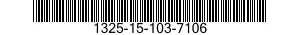 1325-15-103-7106 DELAY ELEMENT,FUZE 1325151037106 151037106