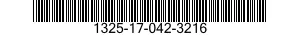 1325-17-042-3216 FIN ASSEMBLY,BOMB 1325170423216 170423216
