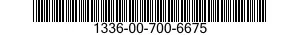 1336-00-700-6675  1336007006675 007006675