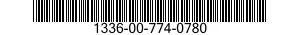 1336-00-774-0780  1336007740780 007740780