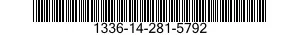 1336-14-281-5792  1336142815792 142815792