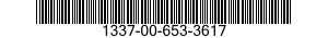 1337-00-653-3617  1337006533617 006533617