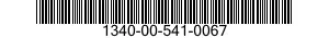 1340-00-541-0067  1340005410067 005410067