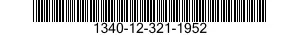 1340-12-321-1952 DUMMY ROCKET POD,298 MILLIMETER 1340123211952 123211952