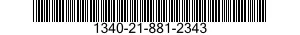 1340-21-881-2343 SUPPORT,SIGHT 1340218812343 218812343