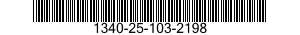 1340-25-103-2198 IGNITER,ROCKET MOTOR 1340251032198 251032198