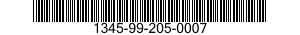 1345-99-205-0007 MARKER,MINEFIELD,PE 1345992050007 992050007
