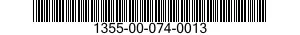 1355-00-074-0013  1355000740013 000740013