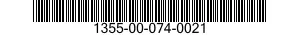 1355-00-074-0021  1355000740021 000740021