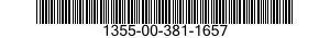 1355-00-381-1657  1355003811657 003811657