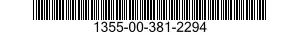 1355-00-381-2294 CABLE ASSEMBLY,TRAN 1355003812294 003812294