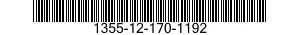 1355-12-170-1192 ELECTRONIC COMPONENTS ASSEMBLY 1355121701192 121701192