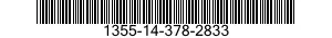 1355-14-378-2833 EJECTEUR 1355143782833 143782833