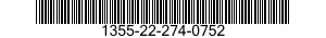 1355-22-274-0752  1355222740752 222740752