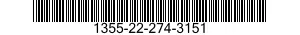 1355-22-274-3151  1355222743151 222743151