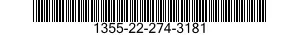 1355-22-274-3181  1355222743181 222743181