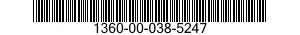 1360-00-038-5247  1360000385247 000385247