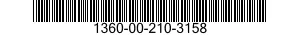 1360-00-210-3158 BRACKET ASSEMBLY,NO 1360002103158 002103158
