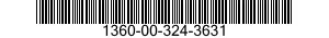 1360-00-324-3631  1360003243631 003243631