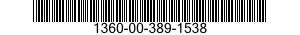1360-00-389-1538  1360003891538 003891538