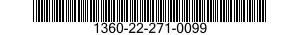 1360-22-271-0099 LOCKING PIECE 1360222710099 222710099