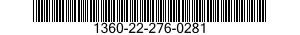 1360-22-276-0281  1360222760281 222760281