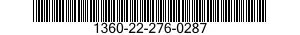 1360-22-276-0287  1360222760287 222760287