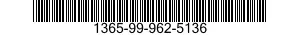1365-99-962-5136  1365999625136 999625136