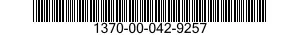 1370-00-042-9257  1370000429257 000429257