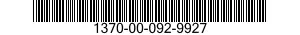 1370-00-092-9927  1370000929927 000929927