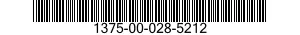 1375-00-028-5212  1375000285212 000285212