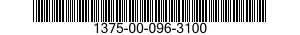 1375-00-096-3100  1375000963100 000963100
