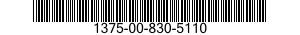 1375-00-830-5110  1375008305110 008305110