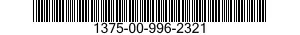 1375-00-996-2321  1375009962321 009962321