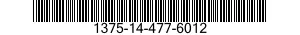 1375-14-477-6012 PLUG,DEMOLITION CHARGE 1375144776012 144776012