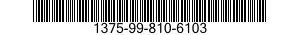 1375-99-810-6103  1375998106103 998106103