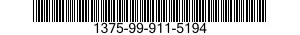 1375-99-911-5194 TILE,ARMOR 1375999115194 999115194