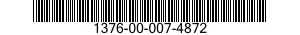 1376-00-007-4872 HIGH EXPLOSIVE MATERIAL 1376000074872 000074872
