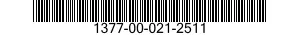 1377-00-021-2511  1377000212511 000212511