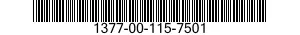 1377-00-115-7501 CORD ASSEMBLY,DETONATING 1377001157501 001157501